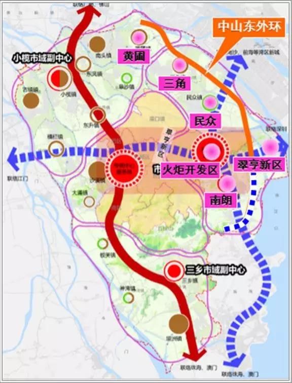 双向8车道!中山东部今年将建设一条高速公路 ,连通黄圃到珠海!