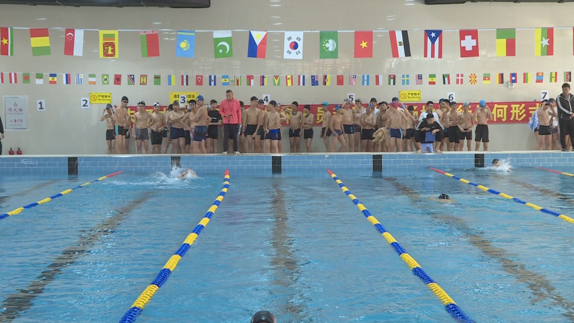 中考体育考试游泳项目越来越受学生青睐