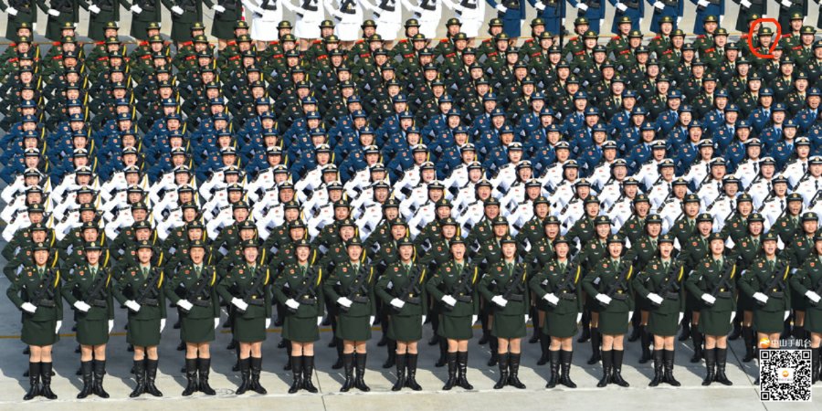 2020阅兵女兵方队图片