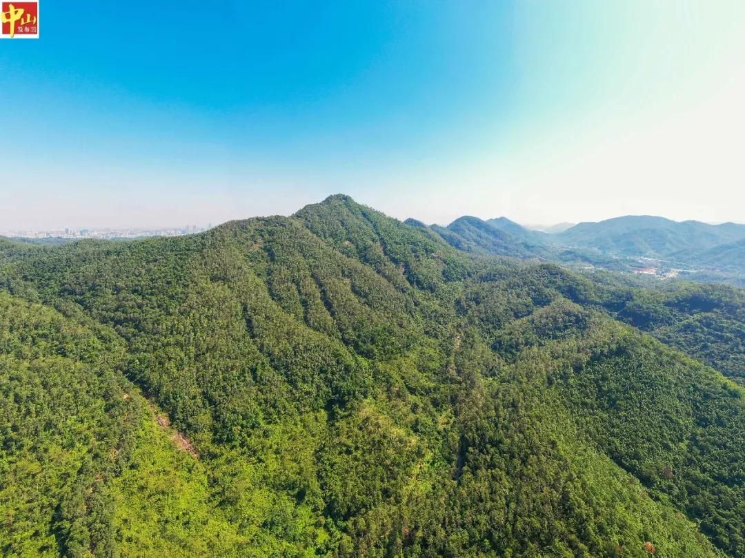 眼前這片世外桃源便是 中山首個國家森林公園的 核心景觀區 大尖山