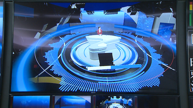 中山广播电视台全媒体高清演播室正式启用!