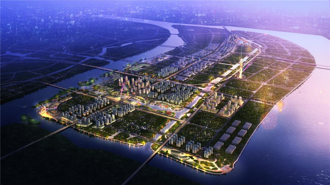 筑梦新区提升品质翠亨新区打造多节点环岛滨水景观