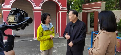 cctv-4《远方的家》出像记者王静:"其实在不同的时期,这句话在中山人