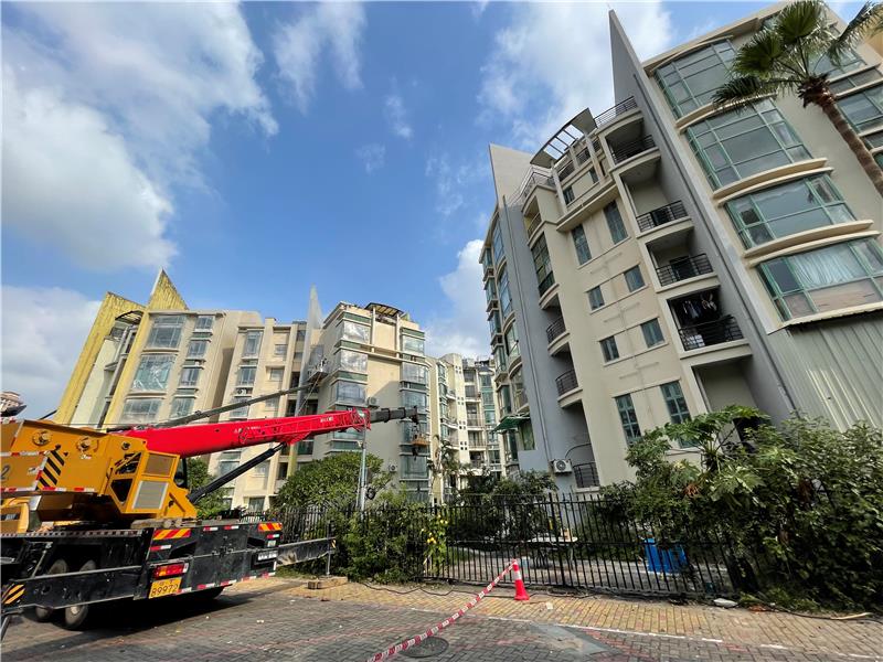 视频蓝波湾小区外立面开始改造街坊点赞